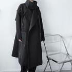 Loose-fit Piped Coat
