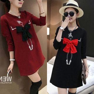 Bow Long-sleeve T-shirt