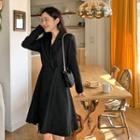 Flared A-line Blazer Dress