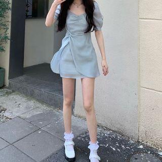 Chiffon Mini A-line Dress