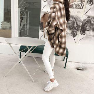 Oversize Plaid Flannel Shirt
