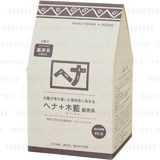 Naiad - Henna Series Henna & Indigo Hair Color Economy 4 Pcs Dark Brown