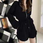 Hood Long-sleeve Romper