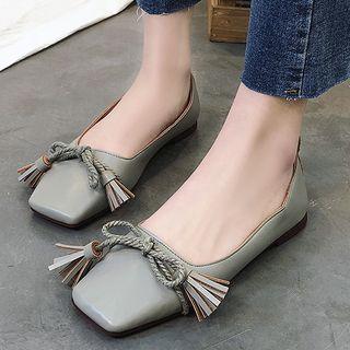 Tasseled / Buckled Flats