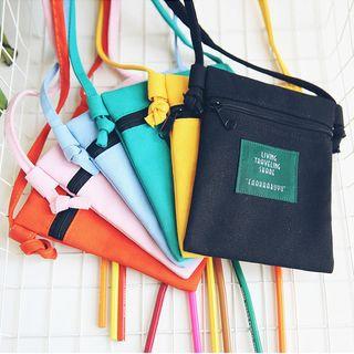 Applique Shoulder Pouch