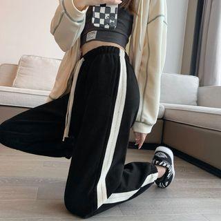 Braided Trim Sweatpants