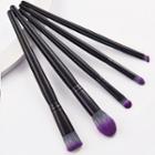 Set Of 5 : Make-up Brush Set Of 5 - 22061010 - Black - One Size