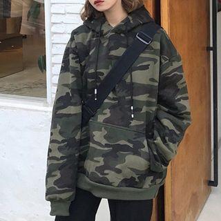 Camouflage Printed Pullover