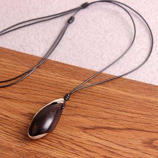 Ebony Wood Necklace