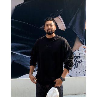 Graphpaper Letter Boxy Sweatshirt