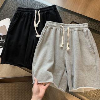 Lace-up Sweat Shorts