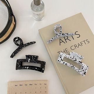 Splattered Resin Hair Clamp