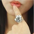 Alloy Rose Ring As Shown In Figure - One Size