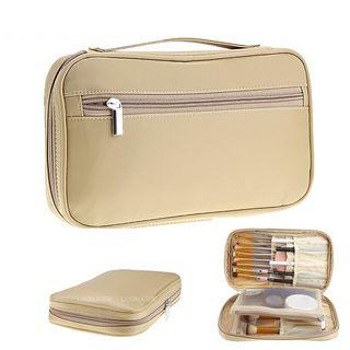 Canvas Makeup Brush Case As Shown In Figure - One Size
