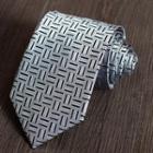 Patterned Silk Neck Tie Zs77 - One Size