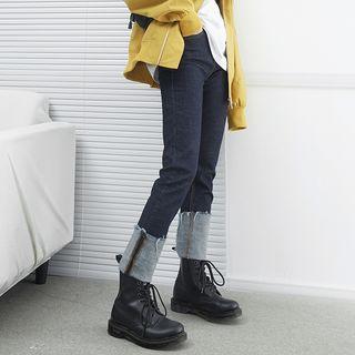 Rolled Slim-fit Jeans