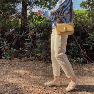 Relaxed-fit Washed Cotton Pants