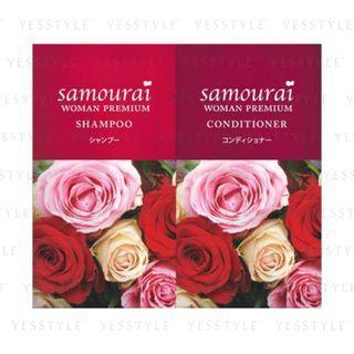 Samourai Woman - Premium Hair Care 1 Day Trial Set: Shampoo + Conditioner 2 Pcs
