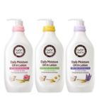 Happy Bath - Daily Moisture Oil In Lotion 450ml (3 Types) Lavender