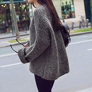 Boxy Chunky Knit Sweater