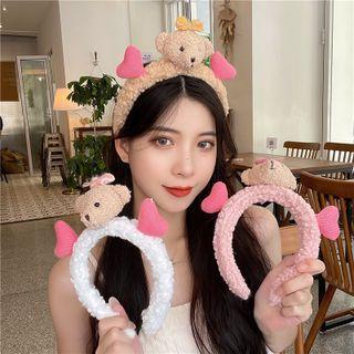 Cartoon Bear Fleece Headband