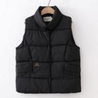 Padded Embroidered Vest