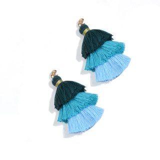 Gradient Tassel Earrings