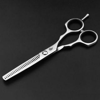Set: Stainless Steel Haircut Scissors + Hair Comb