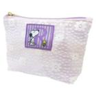 Snoopy Initial Lace Pouch (r)