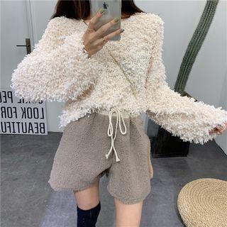 Faux Fur Shorts