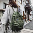Top Handle Canvas Backpack