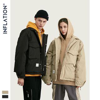 Couple Drawstring-hem Down Coat