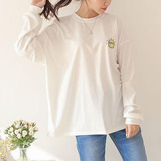 Sun Print Oversize T-shirt
