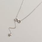 Sterling Silver Star Necklace Silver - 925 Silver