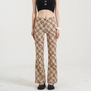 Argyle Straight Cut Pants