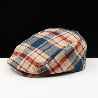 Plaid Flap Cap
