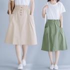 Plain Semi Skirt