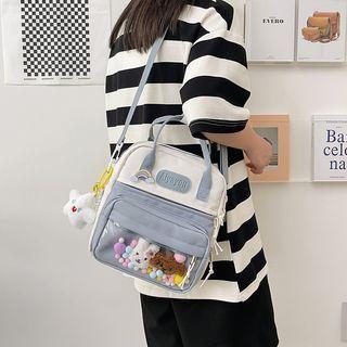 Pvc Pocket Crossbody Bag / Accessory / Charm / Set
