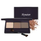 Heynature - Multi Eyebrow Powder Kit (#02 Dark Brown Trio) 1.8g