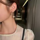 Star Long Stud Earring  - As Shown In Figure