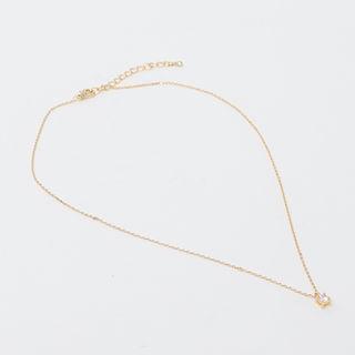 Mini Pendant Necklace Gold - One Size
