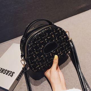 Mini Tweed Crossbody Bag