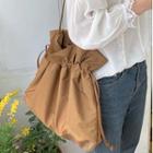 Drawstring Lightweight Shoulder Bag
