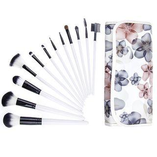 Floral Make-up Brush Set