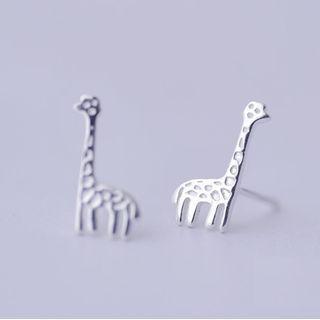 Giraffe Stud Earring 1 Pair - As Shown In Figure - One Size