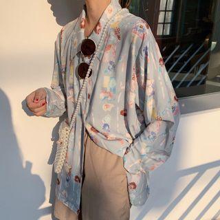 Printed Shirt Green - One Size