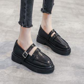 Buckled Strap Moccasin