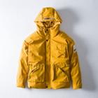 Snap Button Padded Hood Jacket