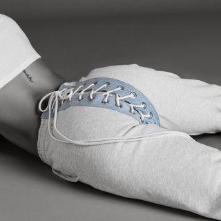 Lace Up Harem Pants