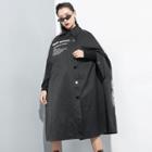 Printed Cape Black - One Size